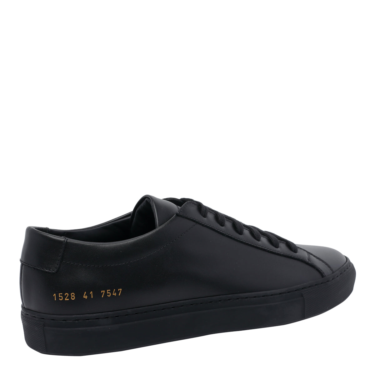 Common Projects Sneakers Black Calf Leather/rubber Sole
