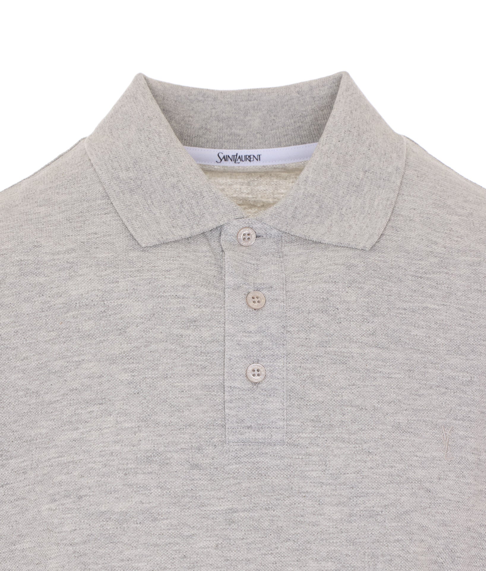 Saint Laurent T-shirts and Polos Grey Cotton