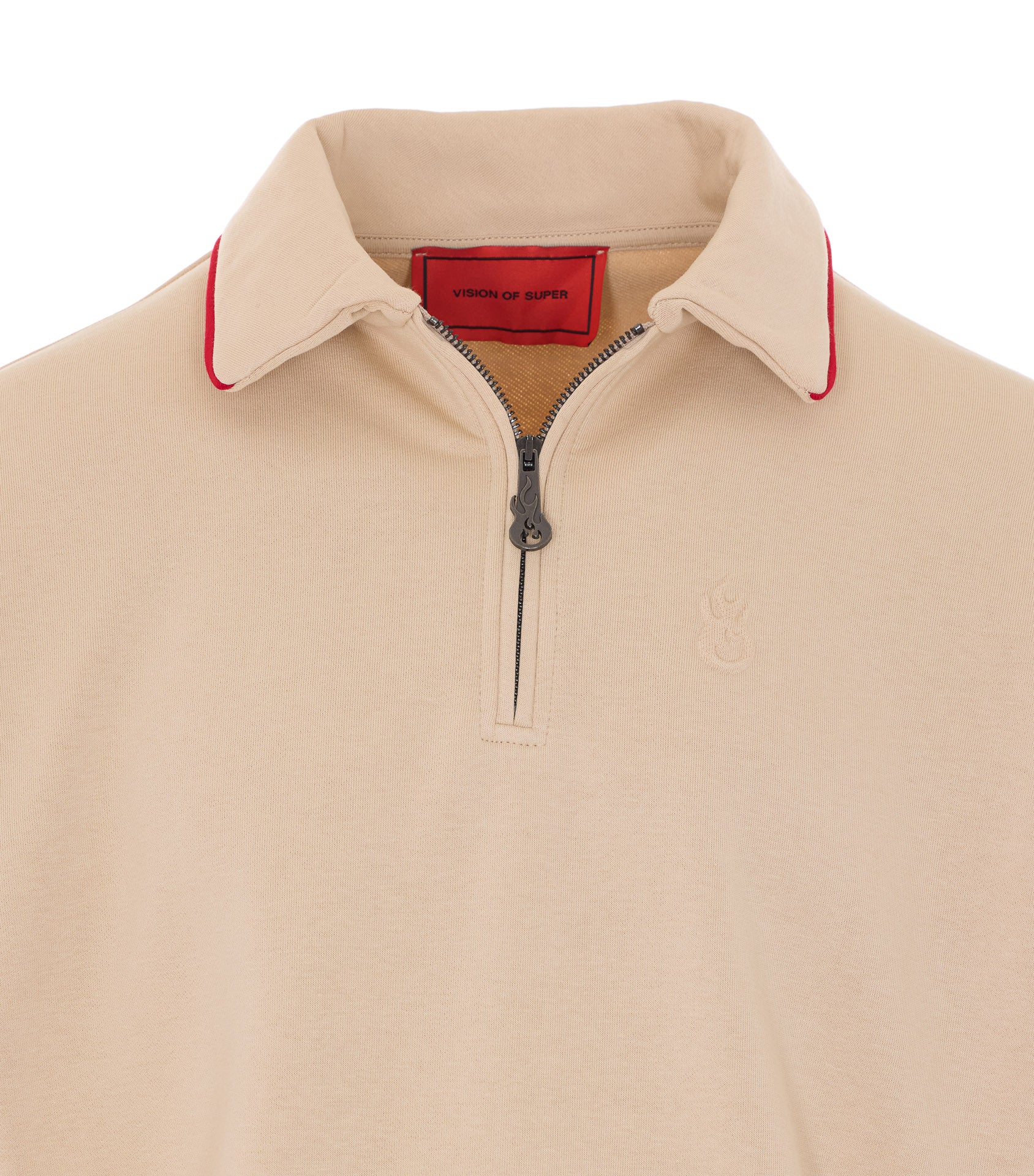 Vision of Super Sweaters Beige Cotton