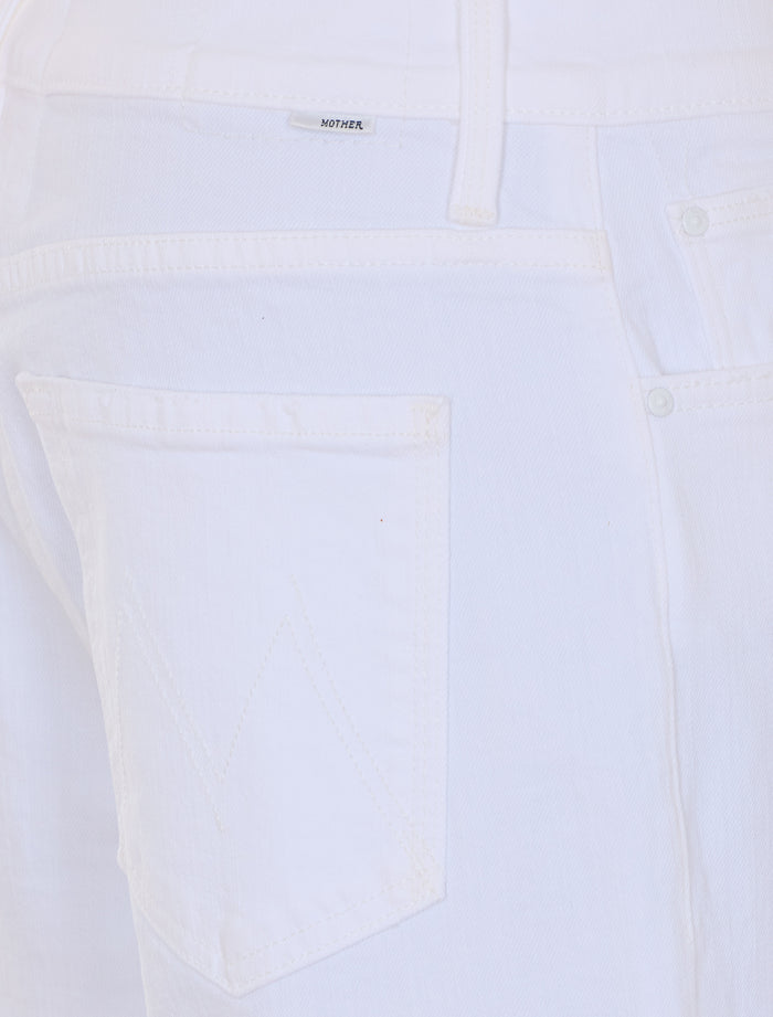 Mother Jeans White Cotton