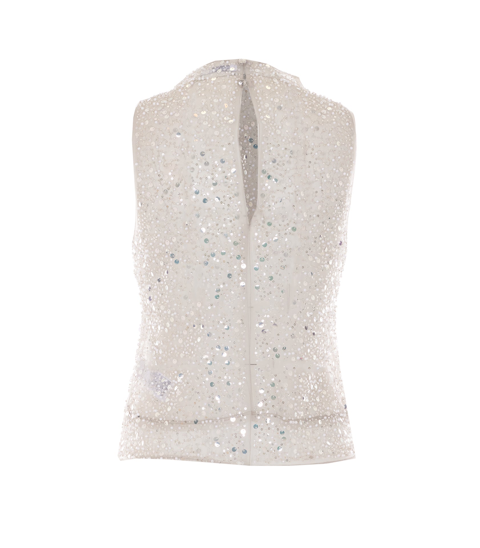 Patrizia Pepe Top White Polyamide