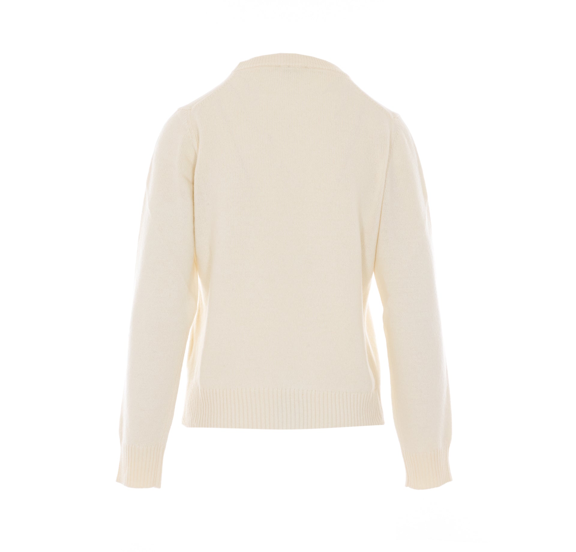 GANNI Sweaters White Wool