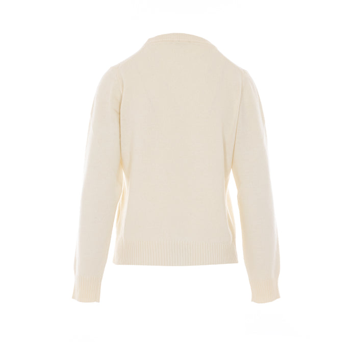 GANNI Sweaters White Wool