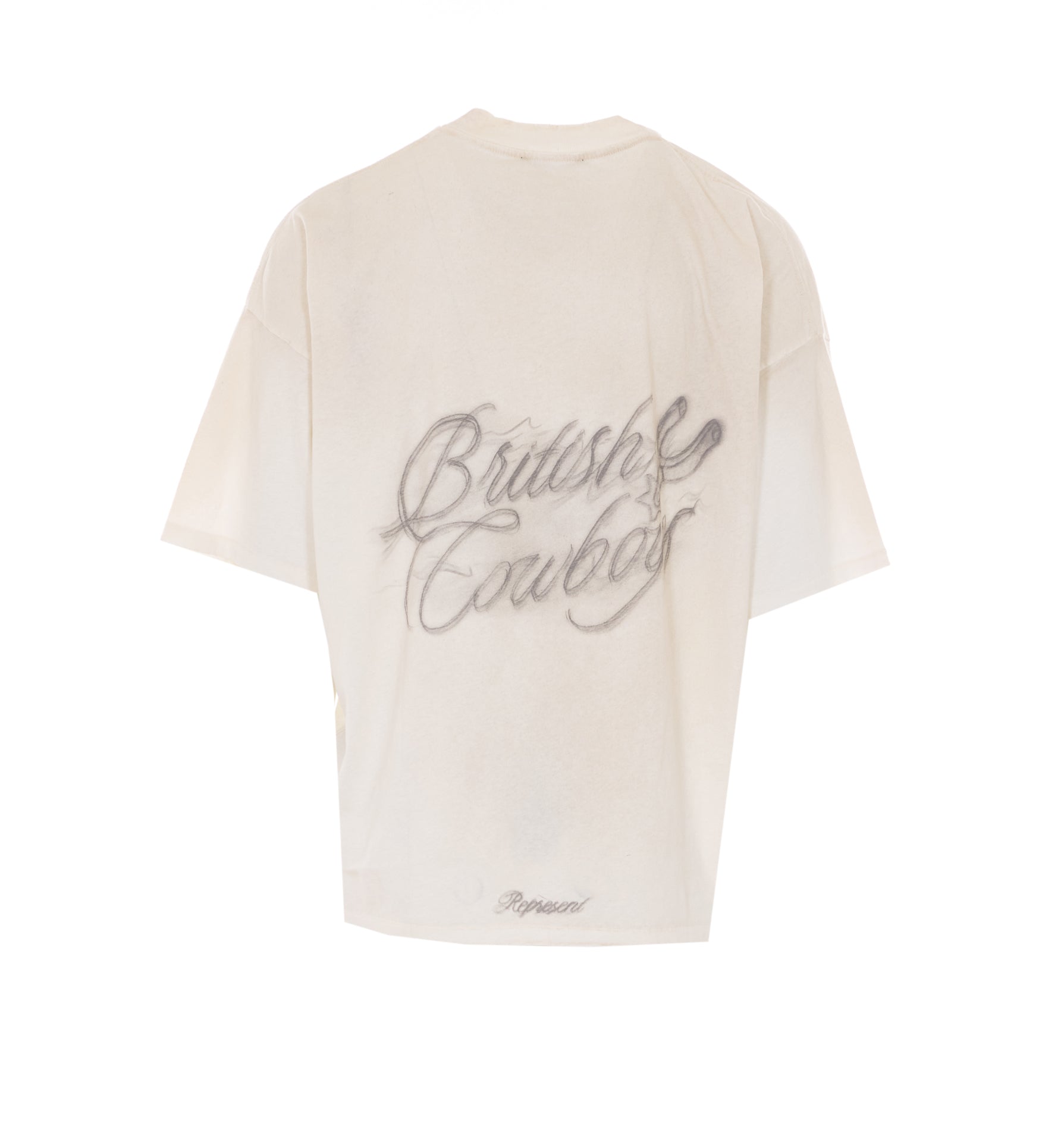 Represent T-shirts and Polos Beige Organic Cotton