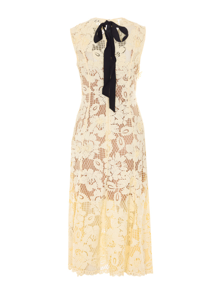 SELF PORTRAIT Dresses Yellow Polyester
