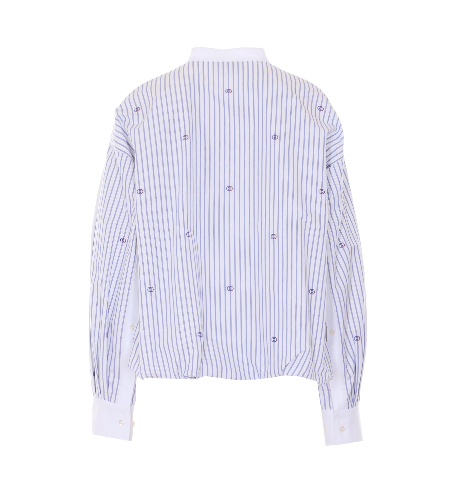 Gucci Top Blue Cotton