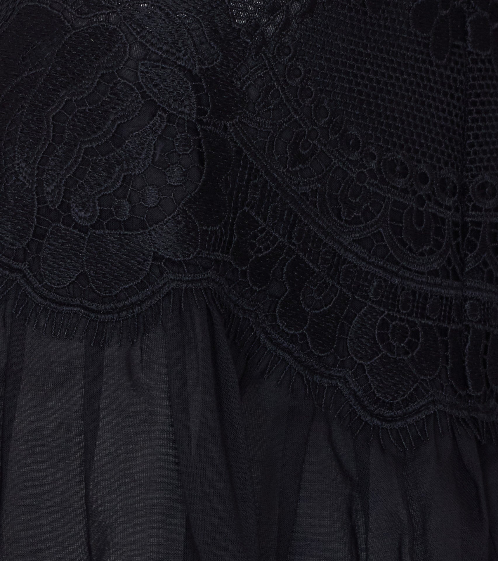 Twin-set Top Black Cotton