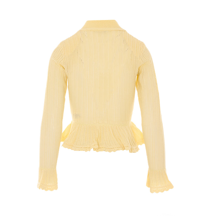 SELF PORTRAIT Sweaters Yellow Viscose