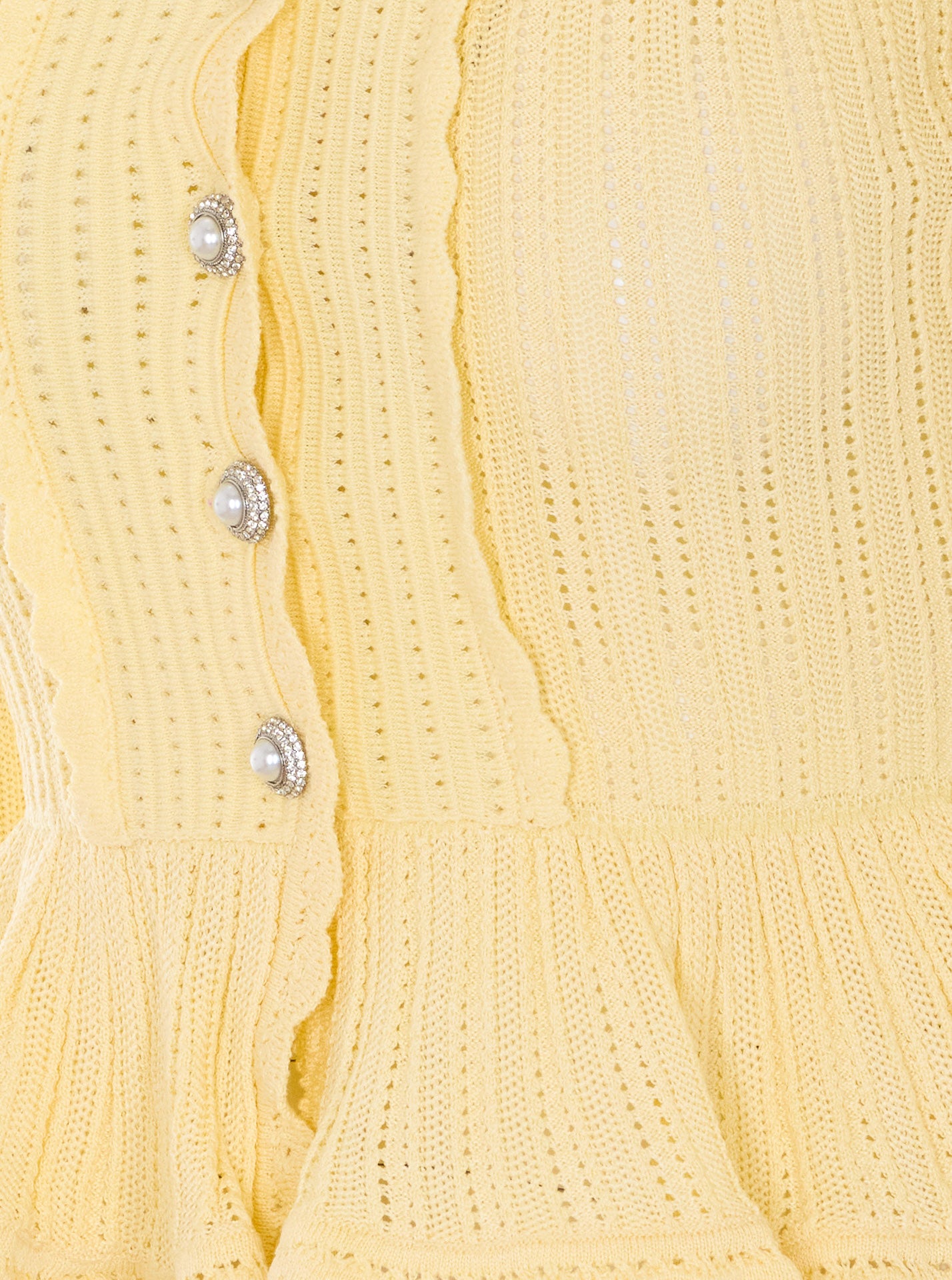 SELF PORTRAIT Sweaters Yellow Viscose