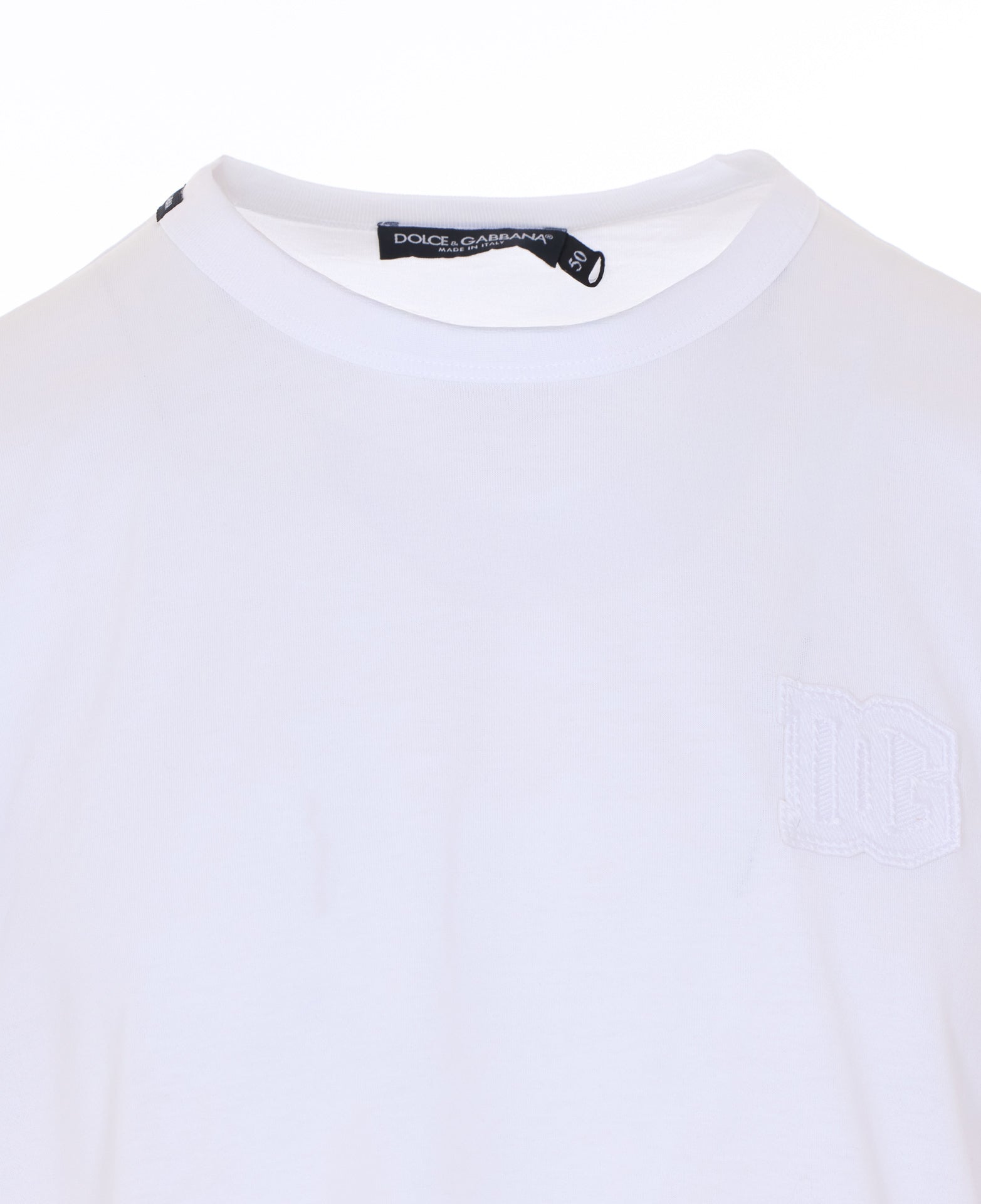Dolce & Gabbana T-shirts and Polos White Cotton