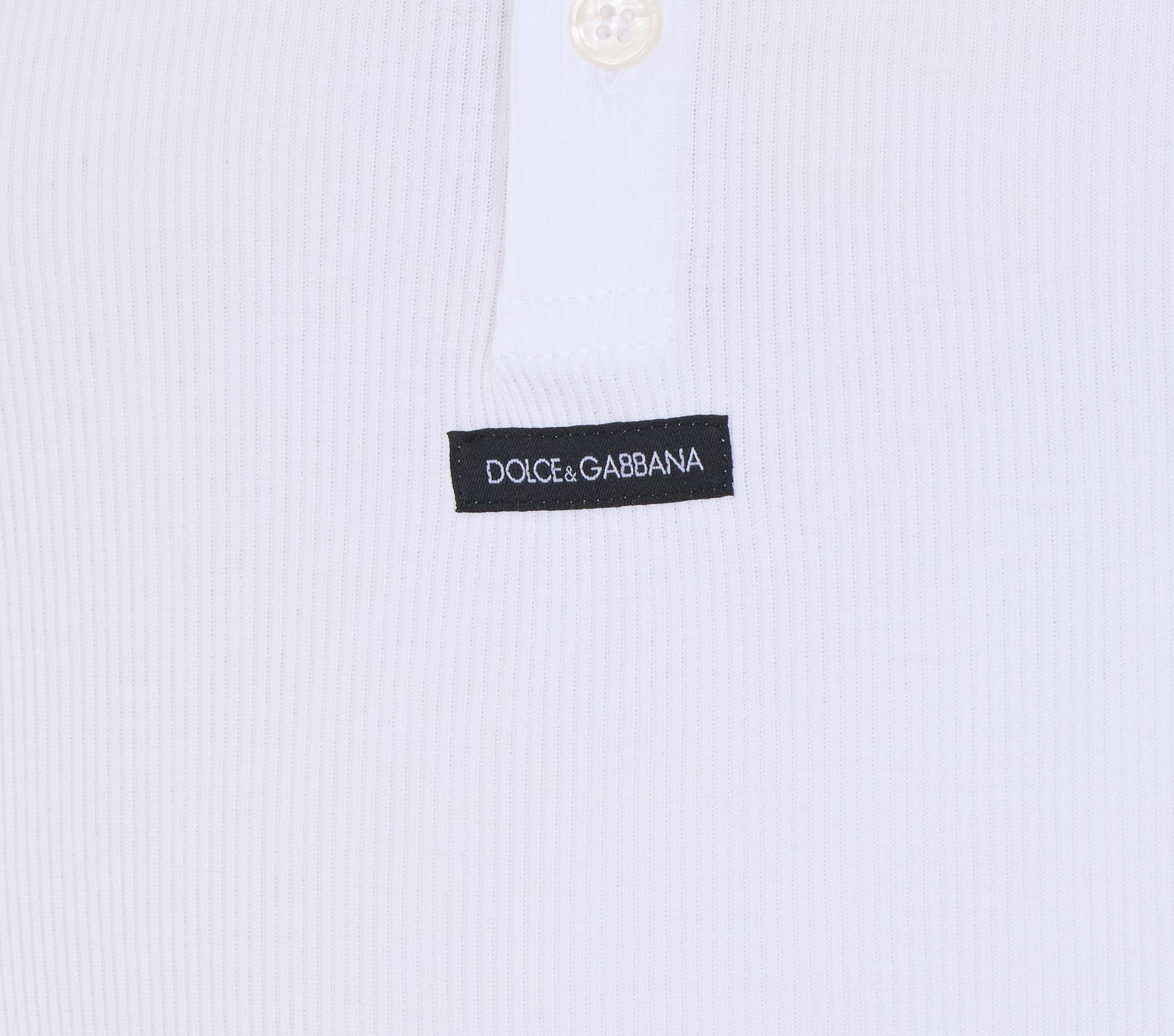 Dolce & Gabbana T-shirts and Polos White Cotton