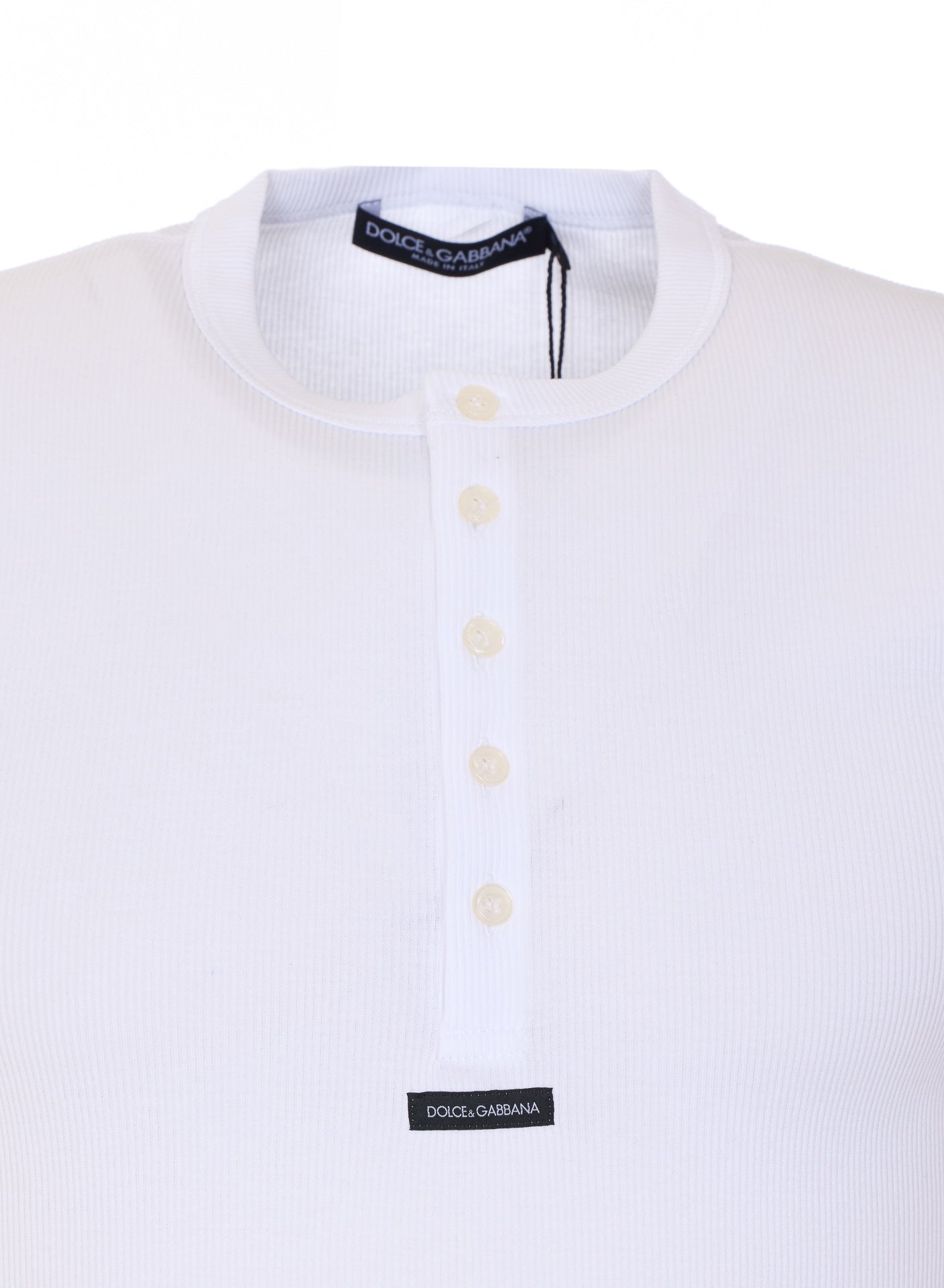 Dolce & Gabbana T-shirts and Polos White Cotton