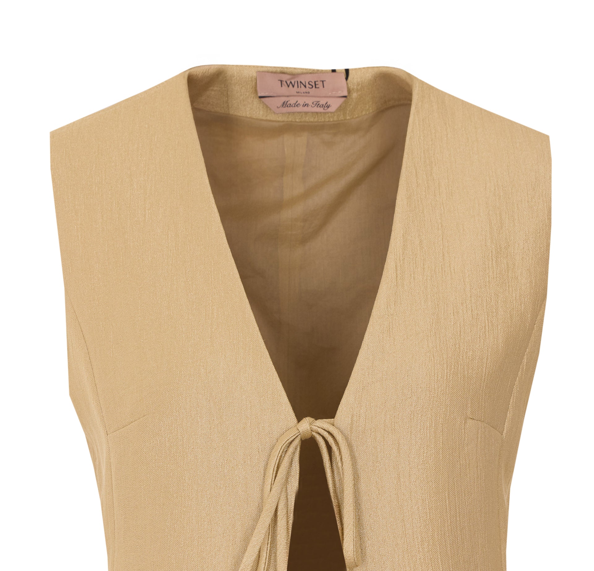 Twin-Set Jackets Beige Viscose