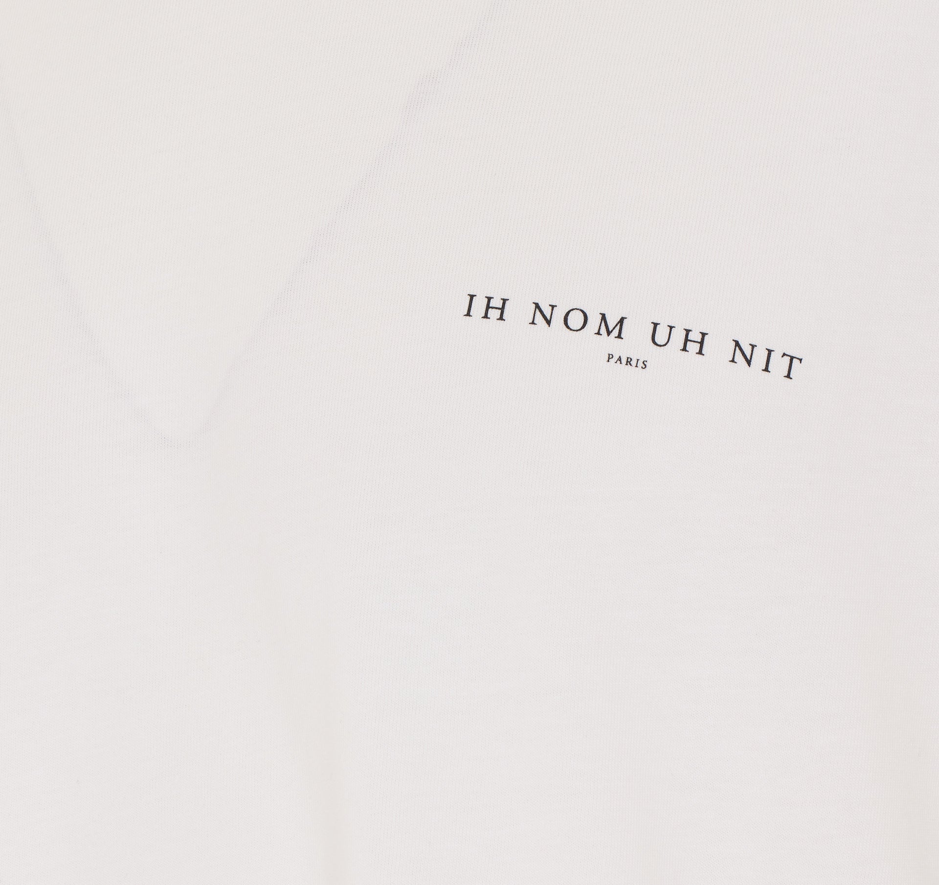 Ih Nom Uh Nit T-shirts and Polos White Cotton