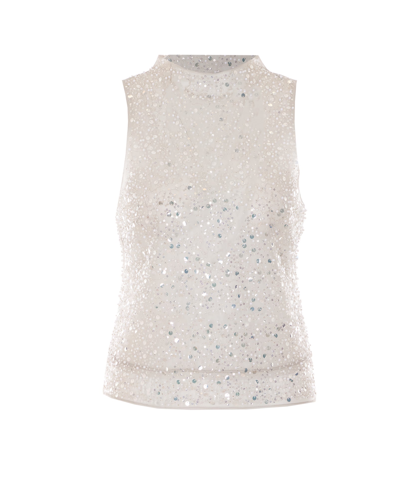 Patrizia Pepe Top White Polyamide