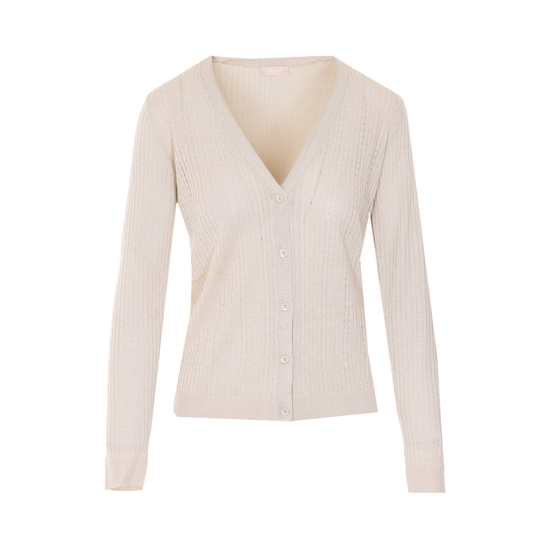 Liu Jo Sweaters Beige Viscose
