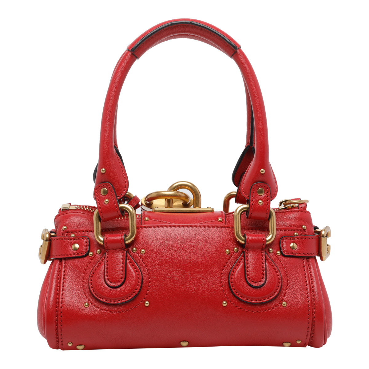 Chloè Bags Red Buffalo Leather