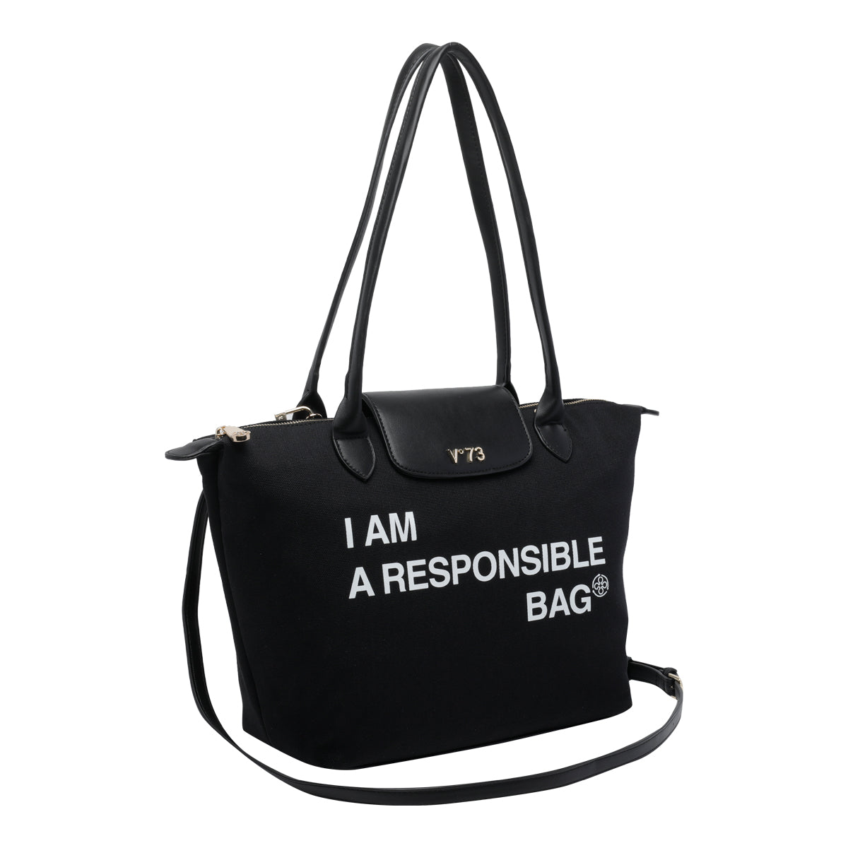 V°73 Bags Black Cotton