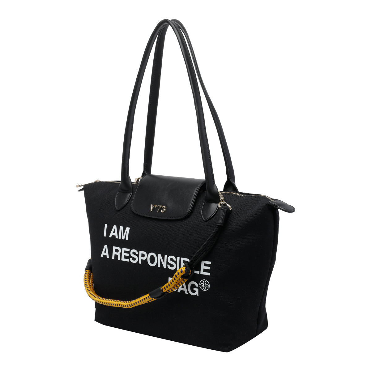 V°73 Bags Black Cotton