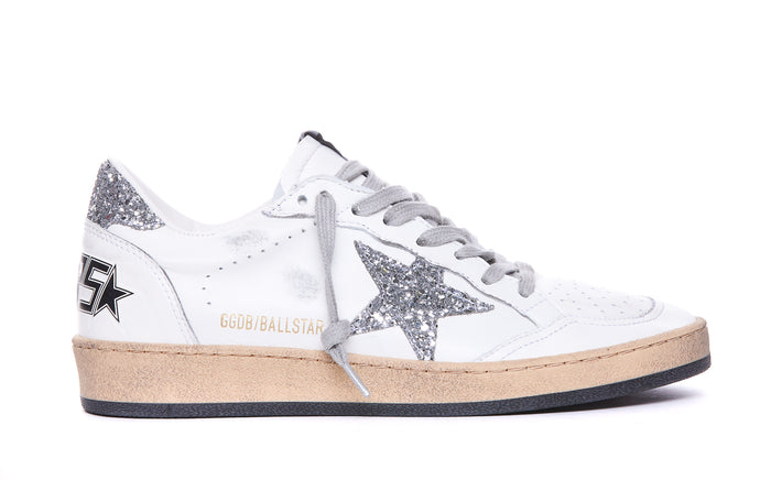 Golden Goose Sneakers White Calf Leather/rubber Sole