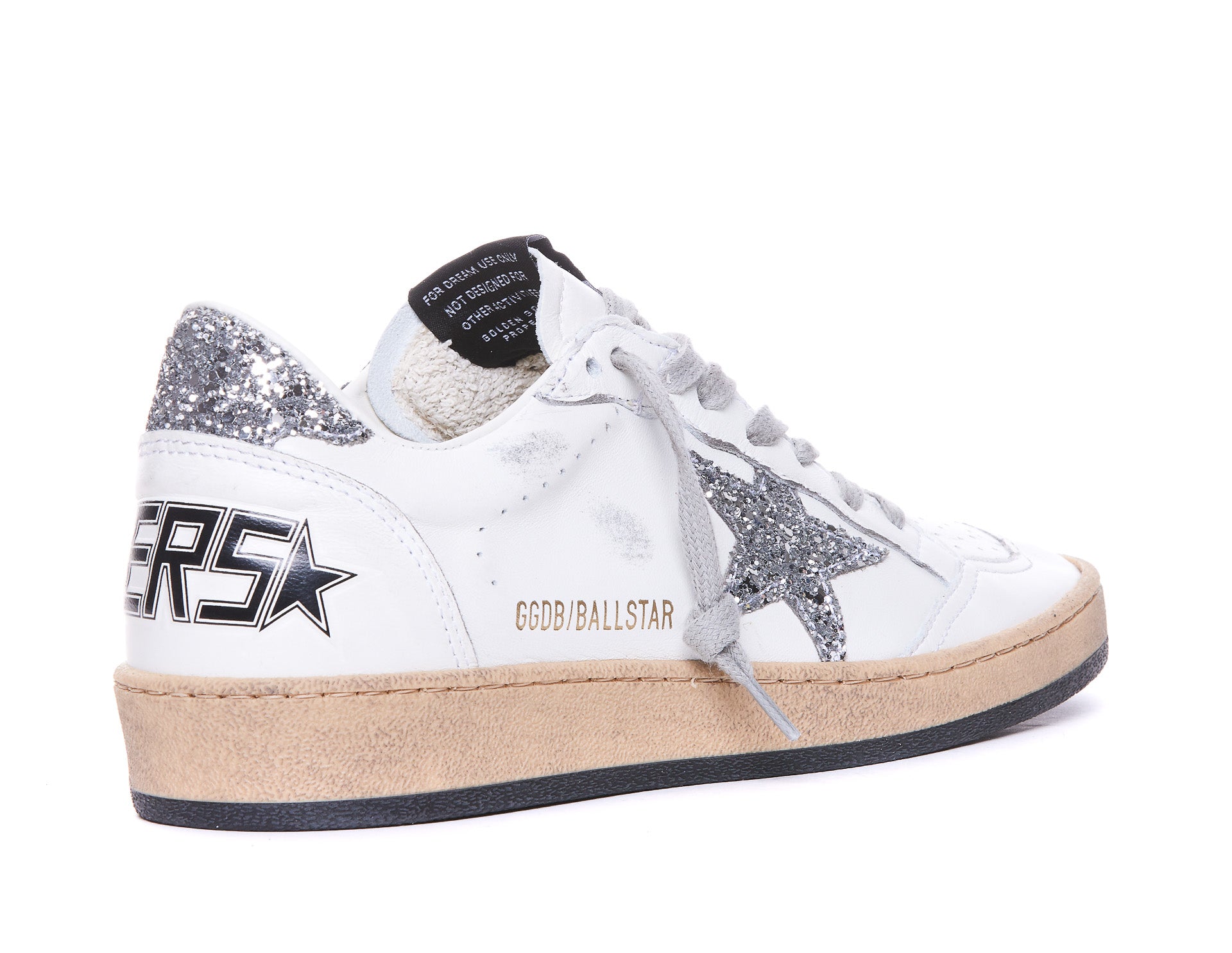 Golden Goose Sneakers White Calf Leather/rubber Sole