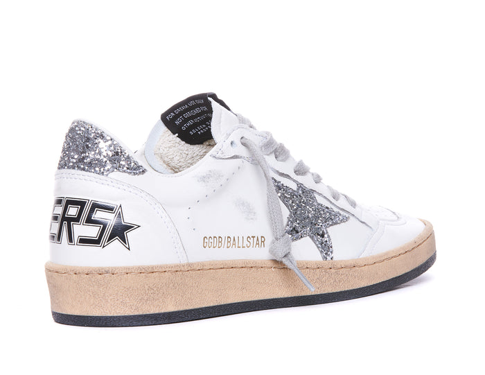 Golden Goose Sneakers White Calf Leather/rubber Sole