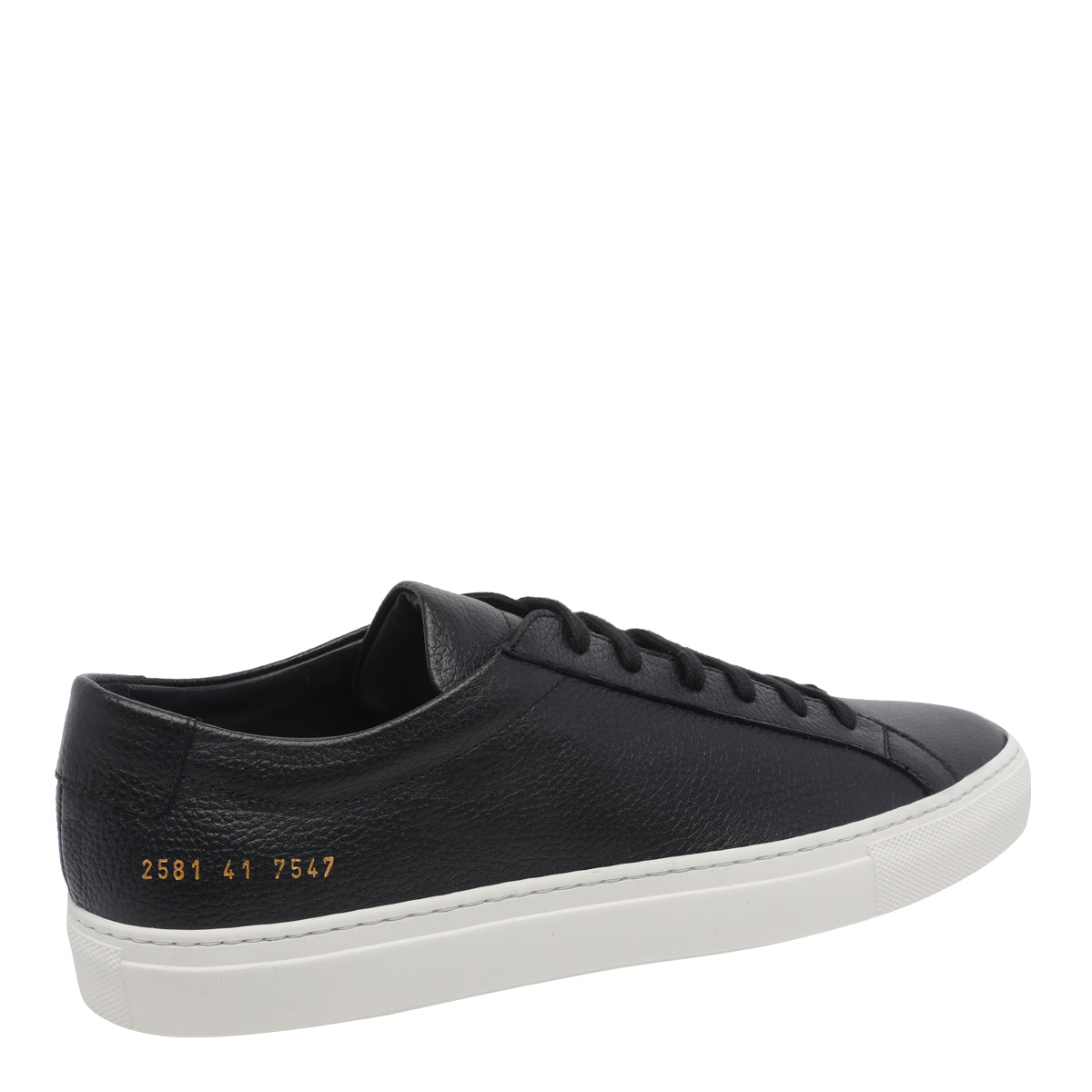 Common Projects Sneakers Black Calf Leather/rubber Sole