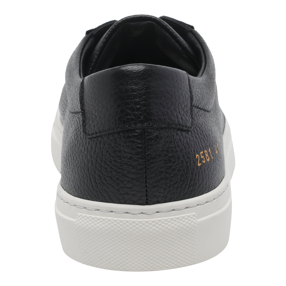 Common Projects Sneakers Black Calf Leather/rubber Sole