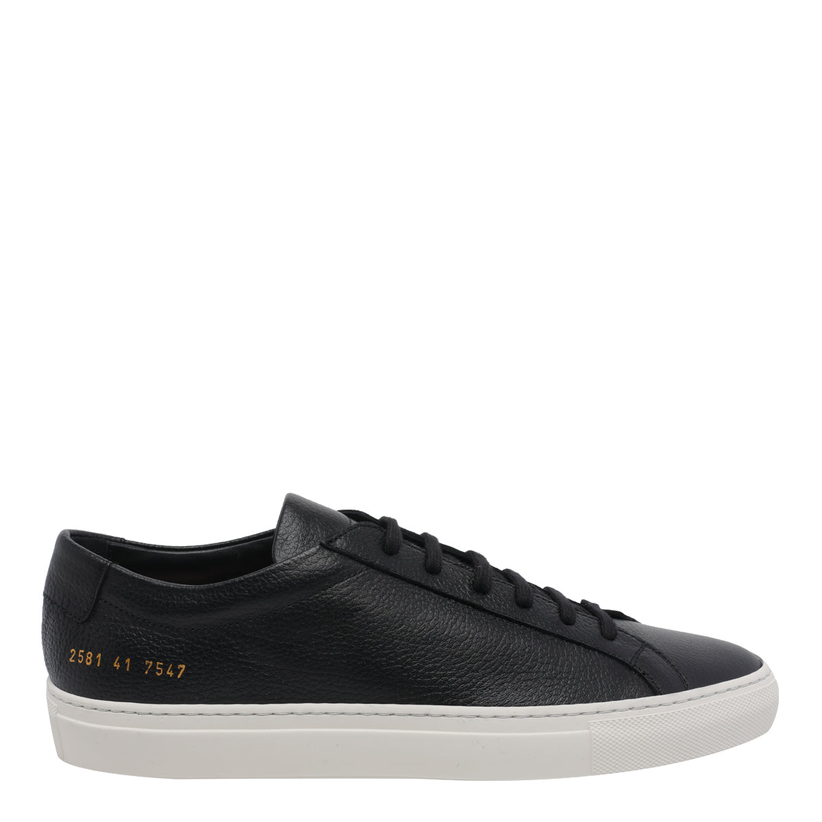 Common Projects Sneakers Black Calf Leather/rubber Sole