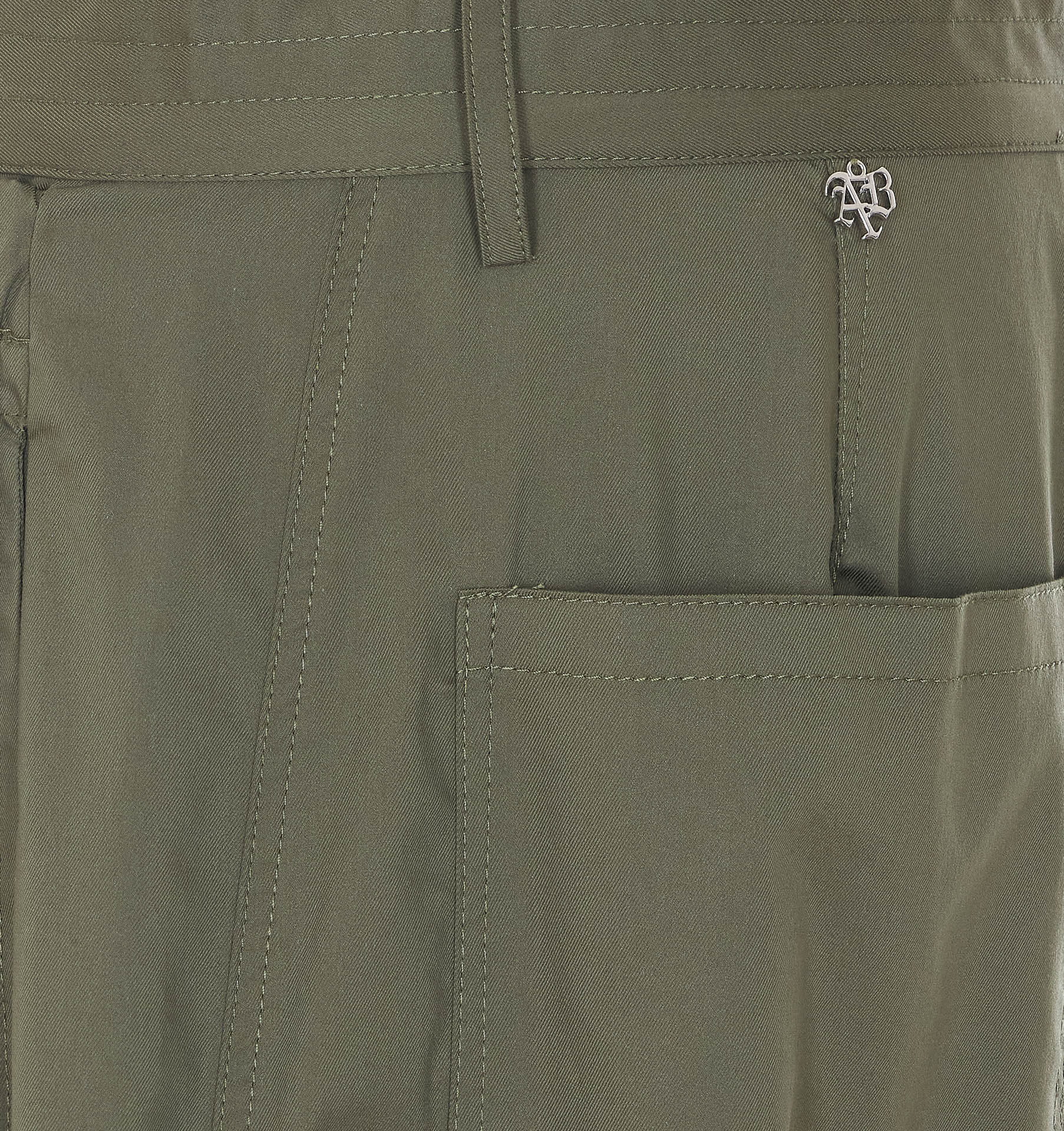 Aniye By Trousers Green Cotton