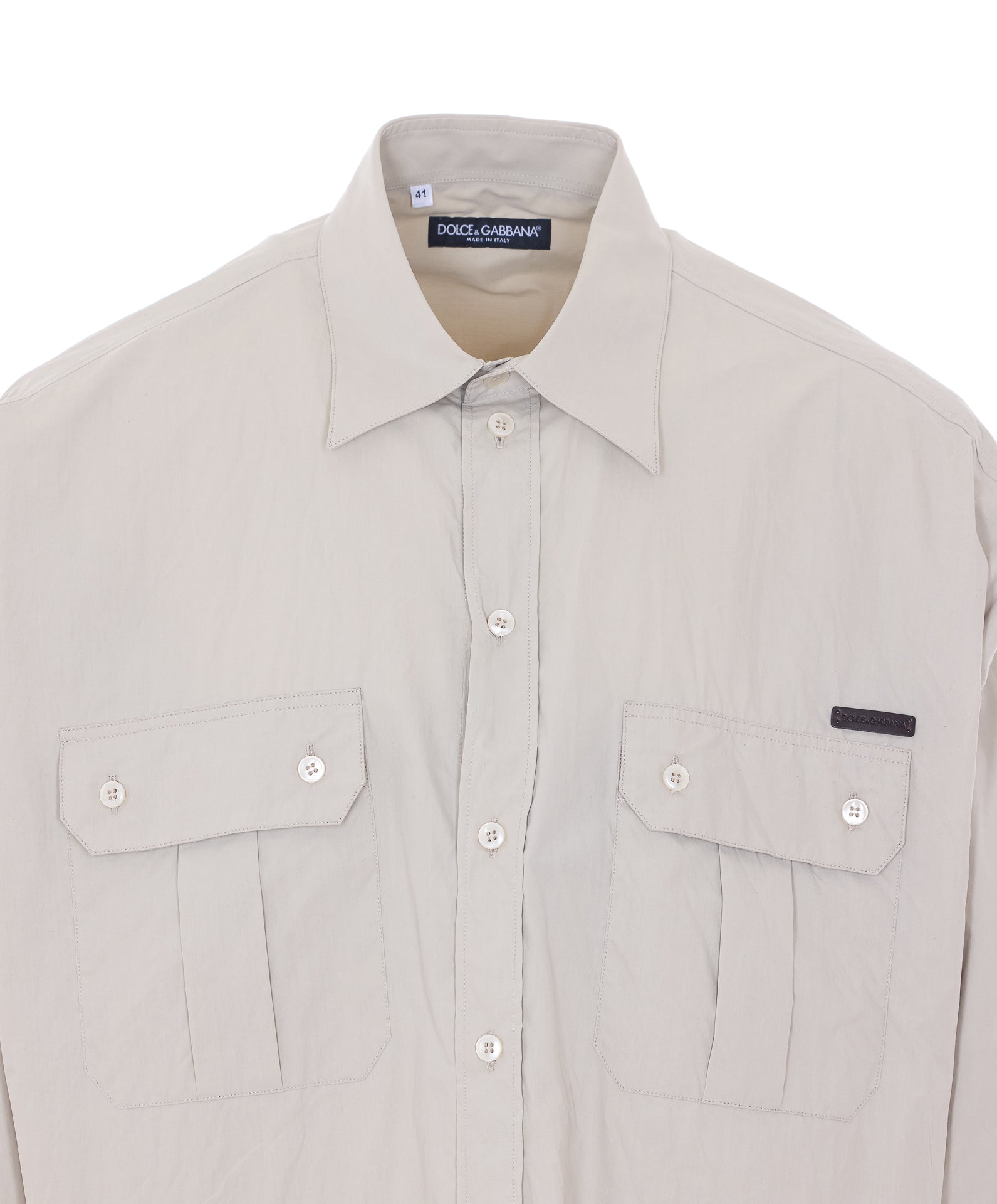 Dolce & Gabbana Shirts White Cotton