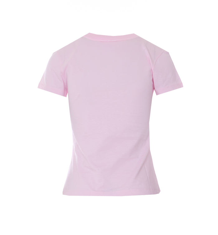 GANNI T-shirts and Polos Pink Cotton