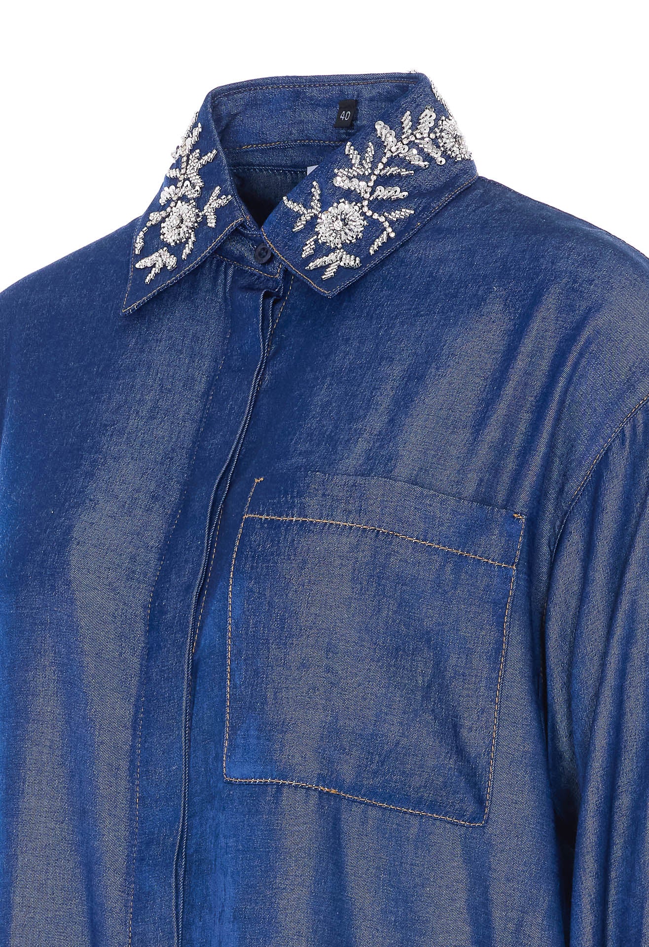 Liu Jo Shirts Blue Polyester