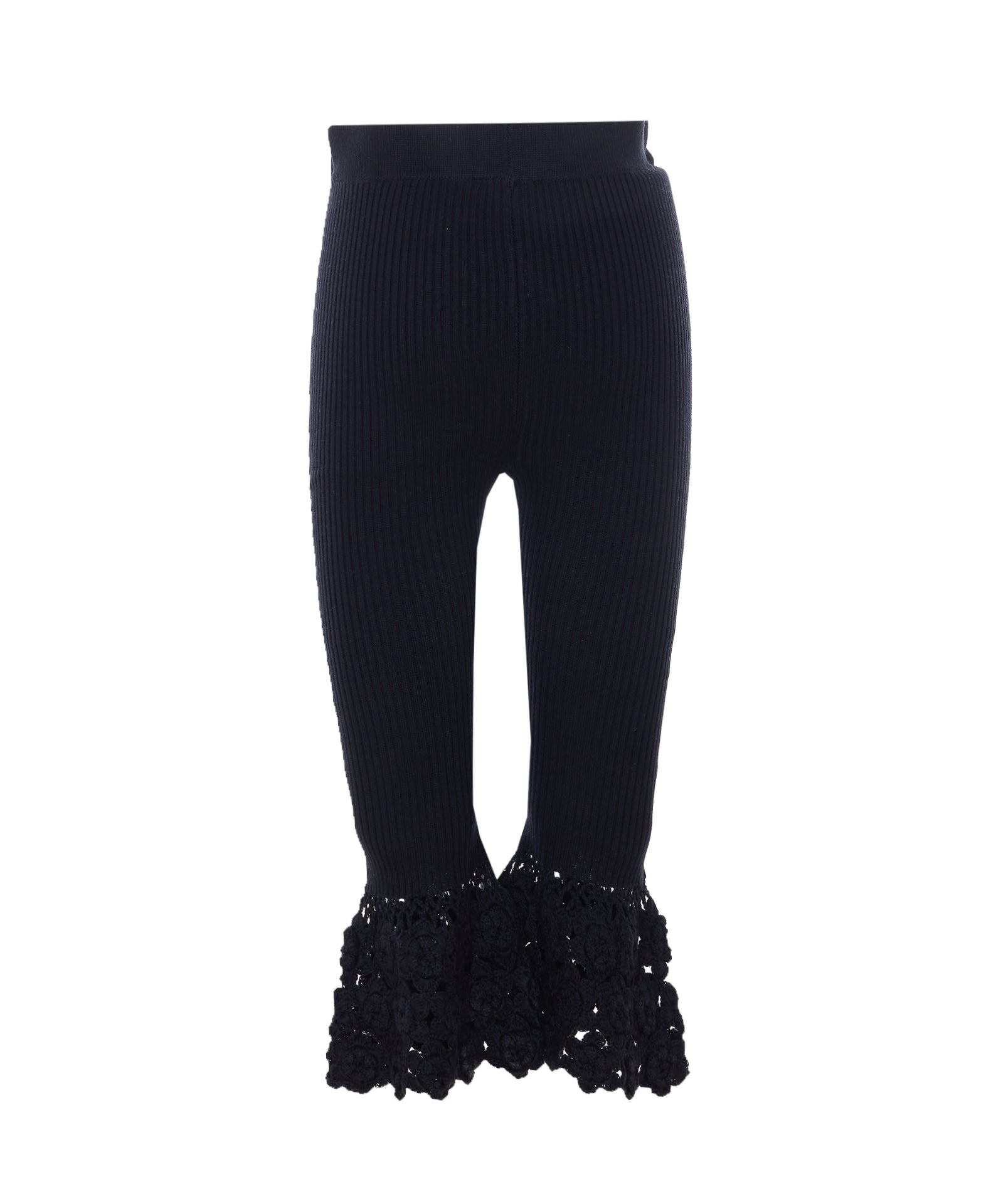 Ganni Trousers Black Cotton
