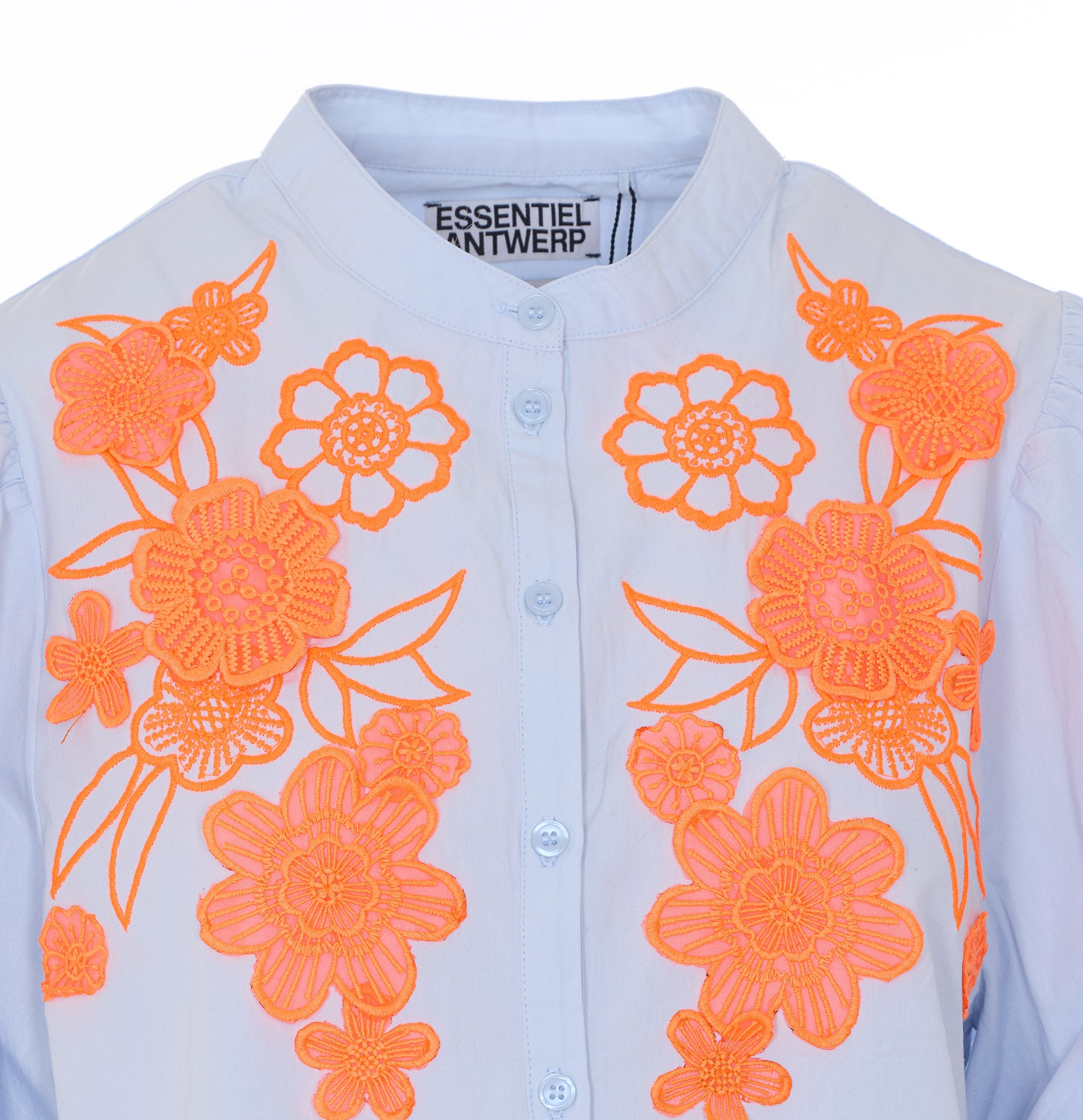 Essentiel Antwerp Shirts Blue Cotton