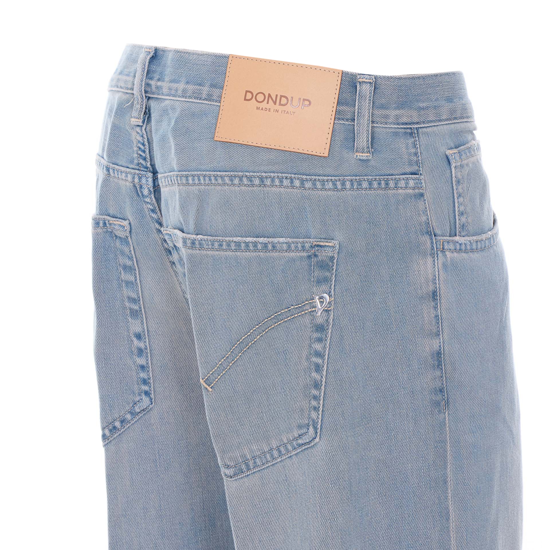 Dondup Jeans Blue Cotton