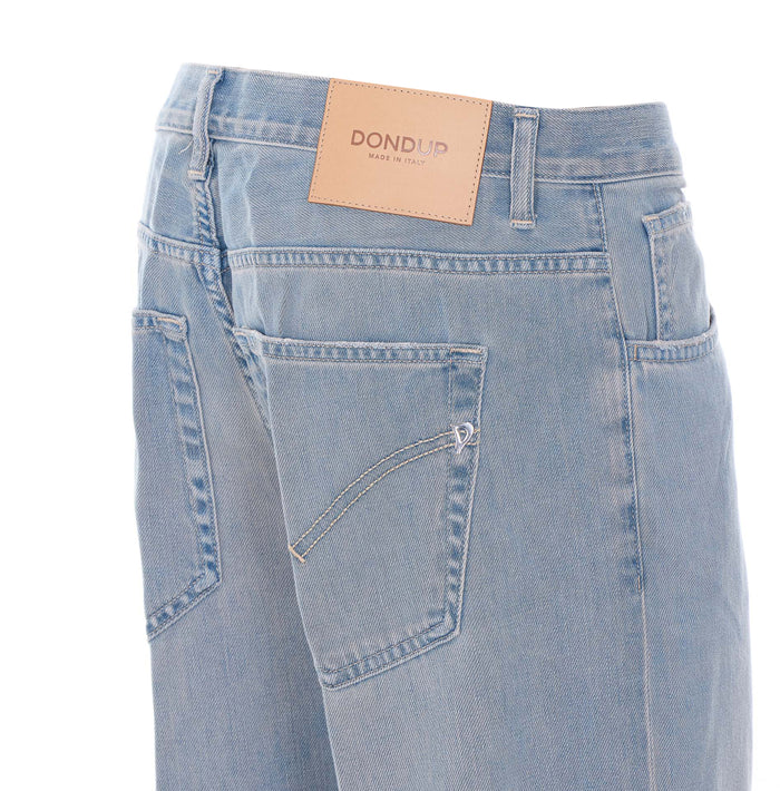 Dondup Jeans Blue Cotton