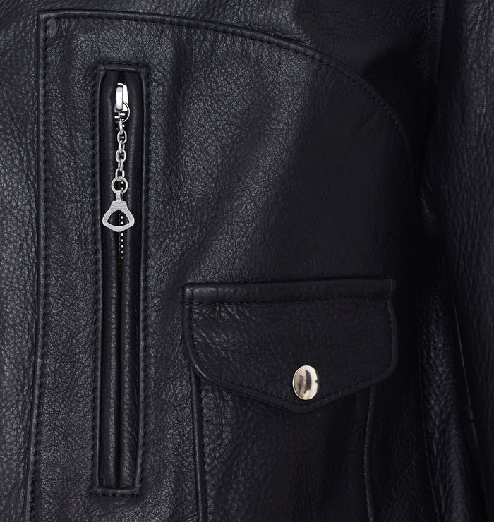 Schott Nyc Jackets Black Cow Leather