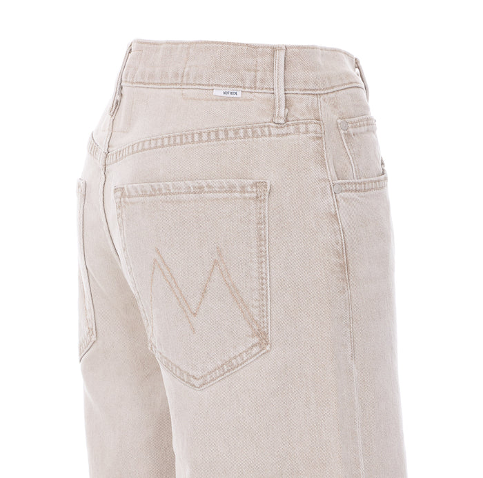 Mother Jeans Beige Cotton