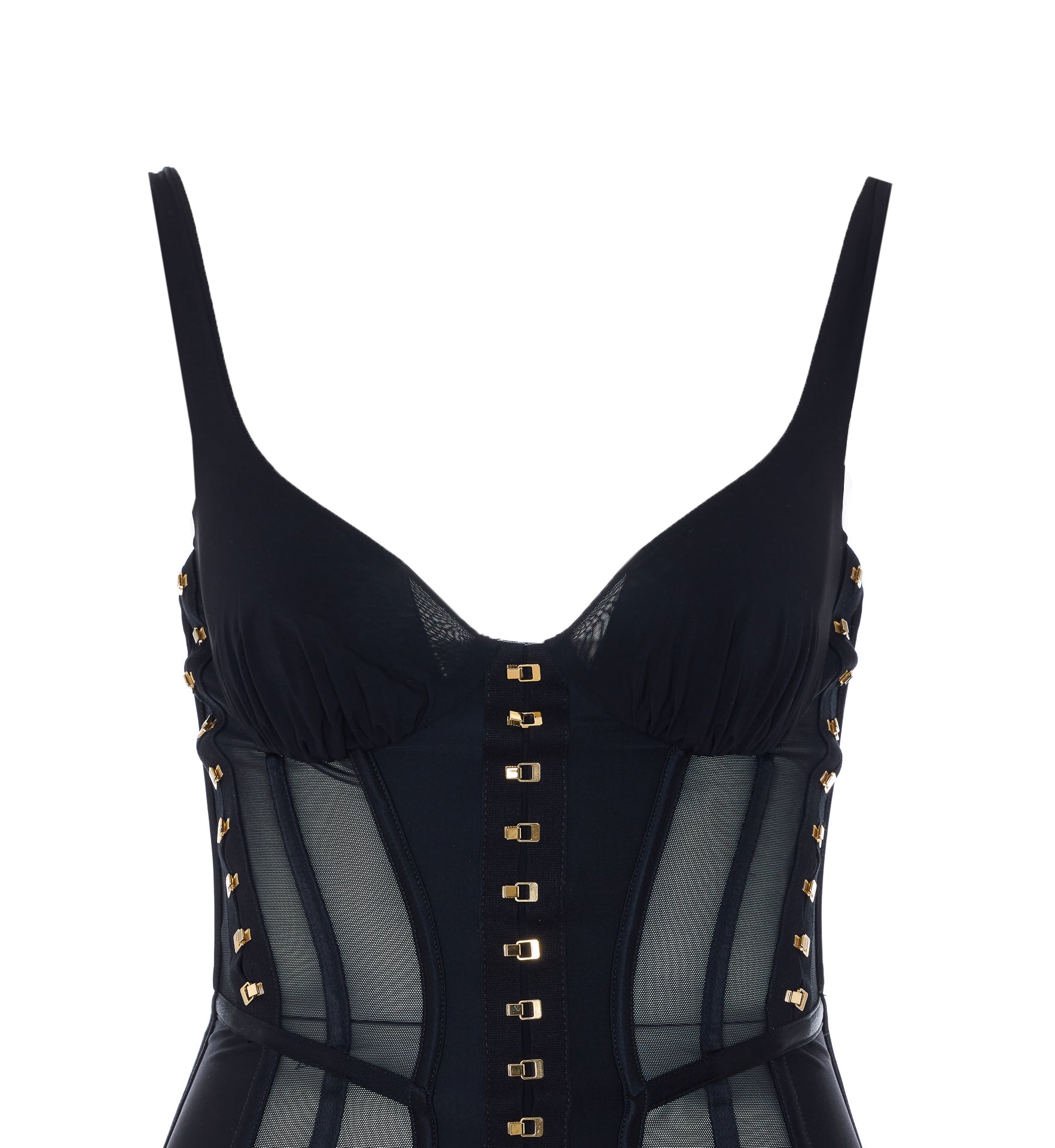 Elisabetta Franchi Dresses Black Polyamide