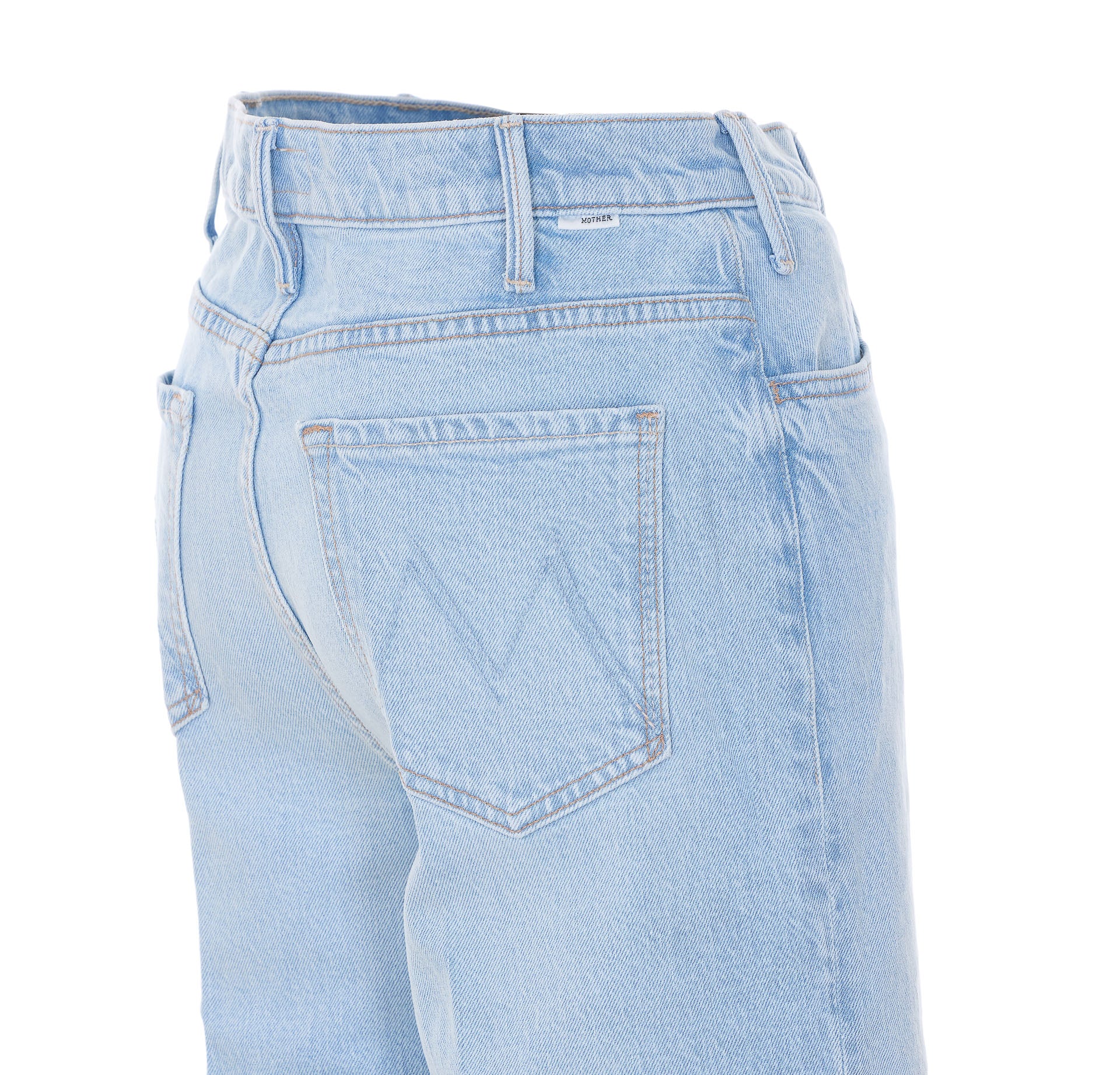 Mother Jeans Blue Cotton