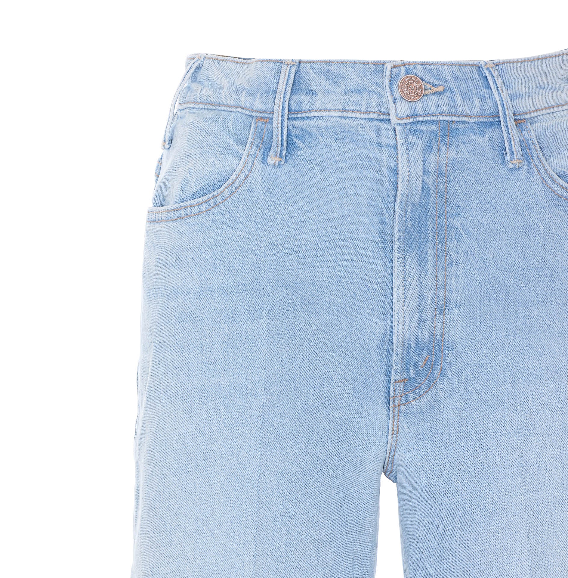 Mother Jeans Blue Cotton