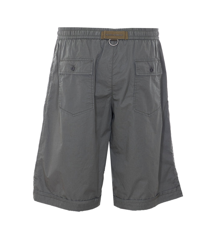 Dolce & Gabbana Shorts Grey Cotton