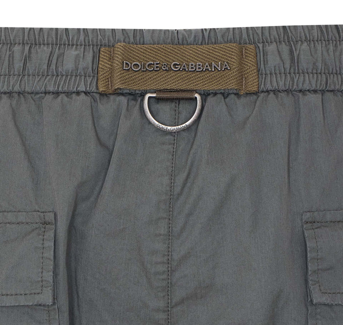 Dolce & Gabbana Shorts Grey Cotton