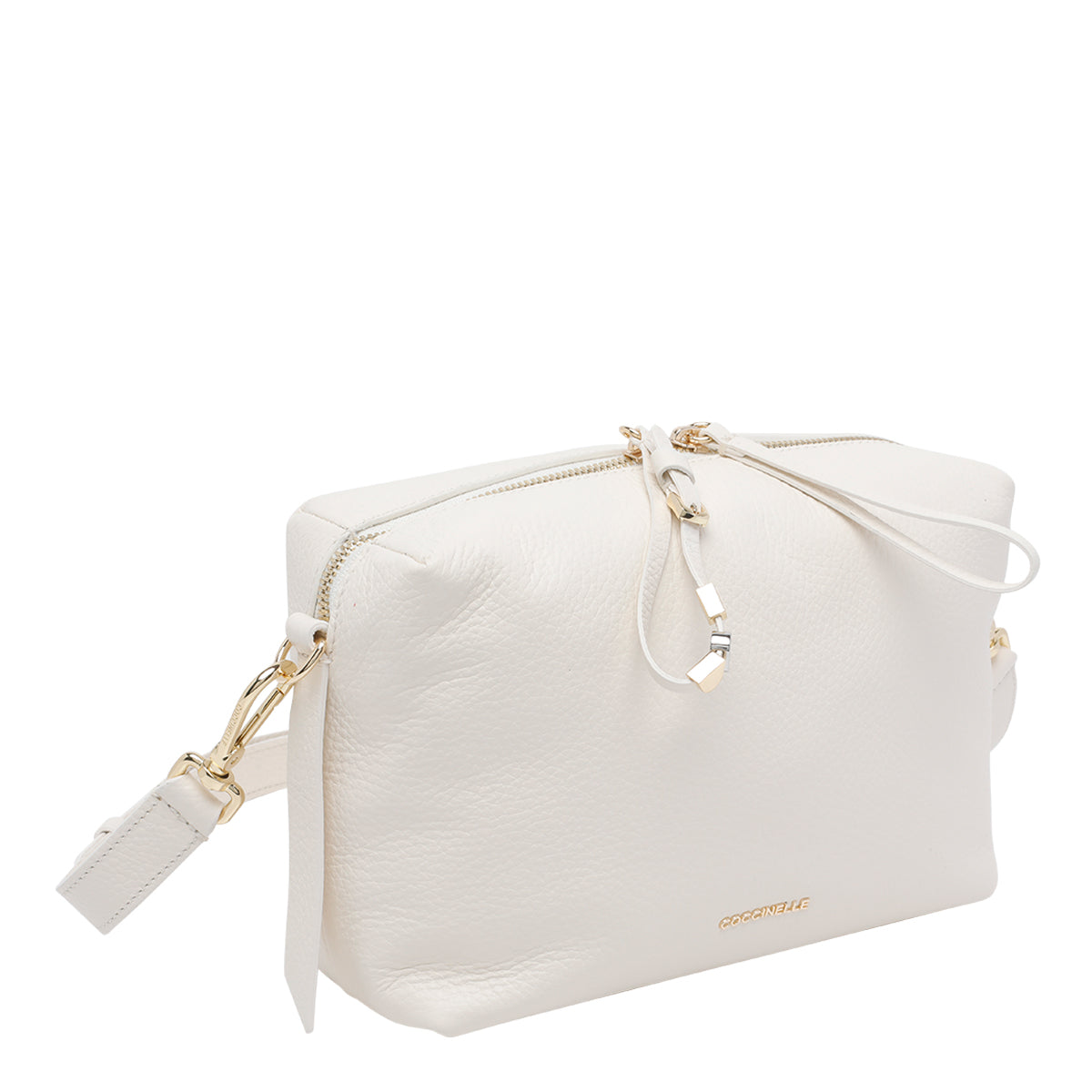 Coccinelle Bags White Calf Leather