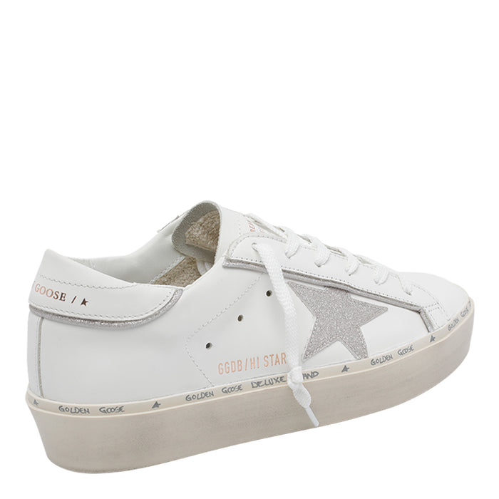 Golden Goose Sneakers White Calf Leather/rubber Sole