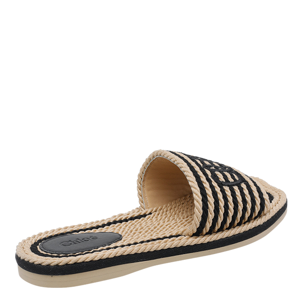 Chloè Sandals Beige Fabric/rubber Sole