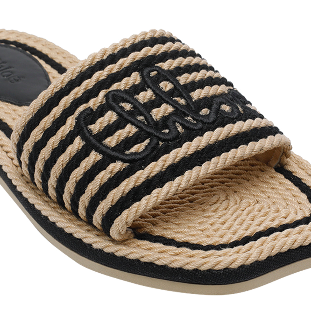 Chloè Sandals Beige Fabric/rubber Sole
