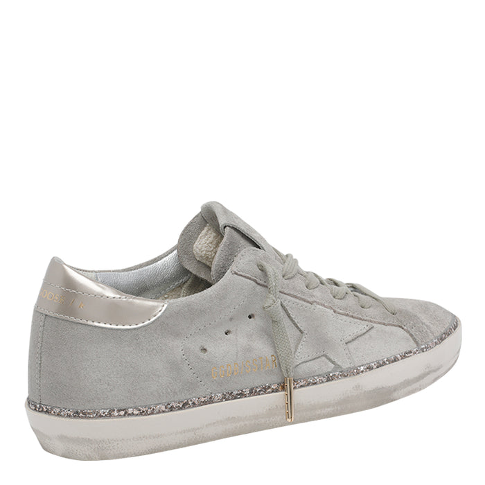 Golden Goose Sneakers Grey Suede Leather/rubber Sole