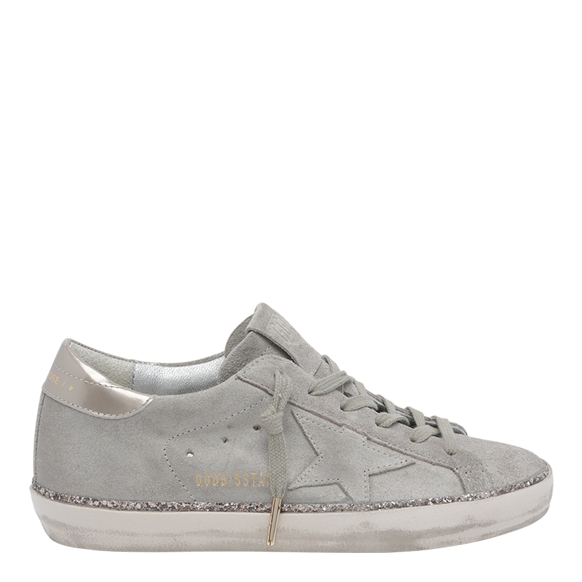 Golden Goose Sneakers Grey Suede Leather/rubber Sole